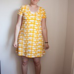 Plantian dress yellow